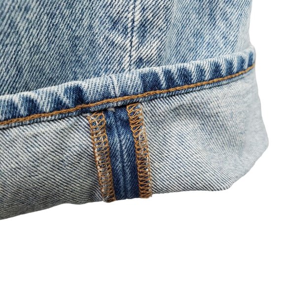 Rivet & Thread Womens Size 32 Jeans Madewell Denim High Rise Wide Leg 37x30 Ltd - Picture 13 of 14